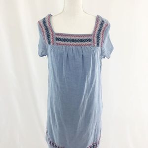 Beachlunchlounge NWT Chambray Dress Size XS